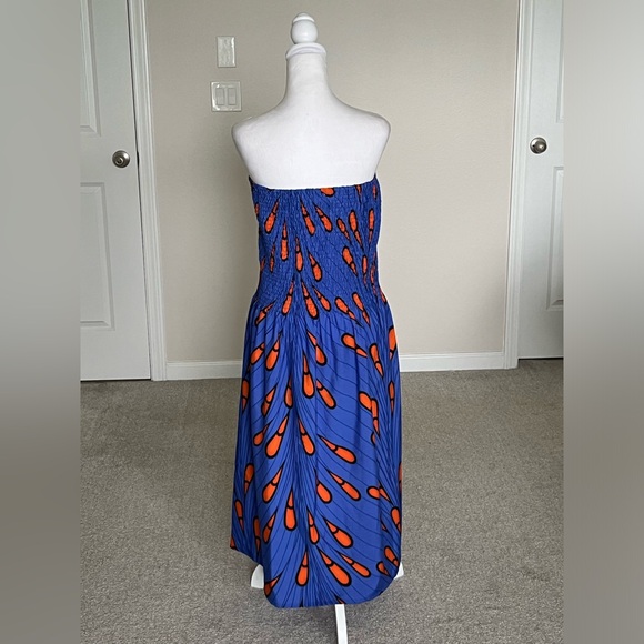 NWOT GypsieBlu Tribal Print Strapless Tube Dress Size 3X - Picture 3 of 7